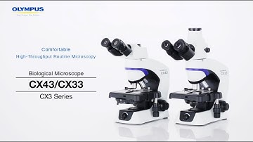 Olympus CX43 and CX33 Biological Microscopes