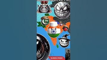 Part 12 The whole moon attack on earth😞 | Russia India + USA #countryballs #countries #shortvideo