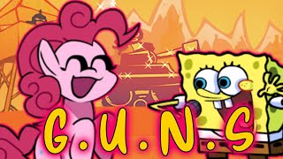 FUNs (Guns but it's a Pinkie Pie & Spongebob Cover)