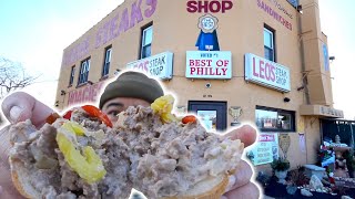 Awardwinning Leo's Cheesesteak. Does this live up to being the 'Best Philly Cheesesteak'?