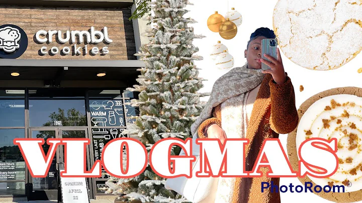 VLOGMAS DEC. 2 | CRUMBL COOKIE REVIEW | COOKING DI...