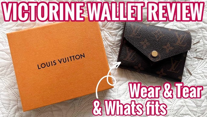 LV Victorine Wallet Comparison Authentic vs Inspired 