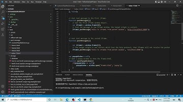 how to post message between iframe popup window and parent window using javascript