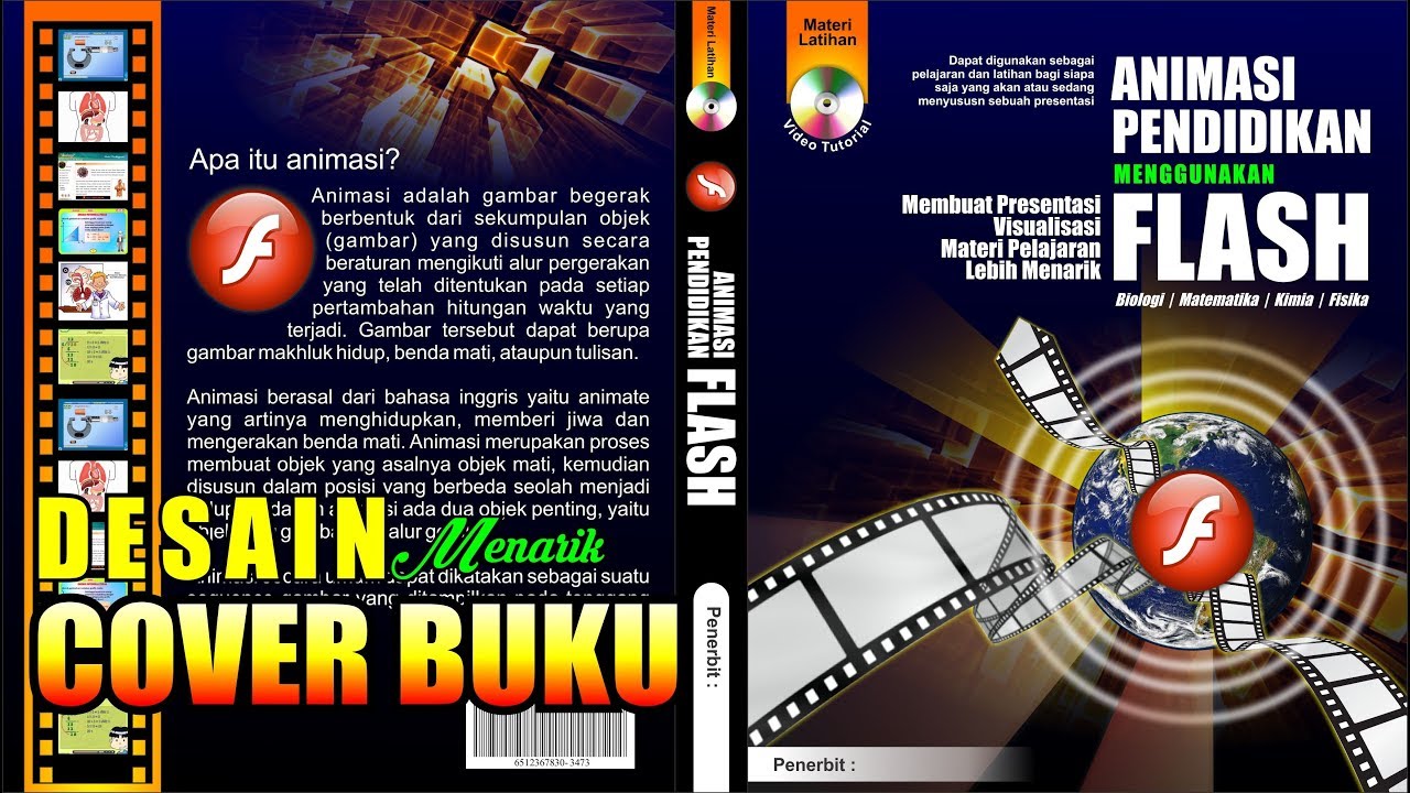 Cara Desain  Cover Buku  Yang Menarik di CorelDraw 