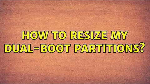 Ubuntu: How to resize my dual-boot partitions? (2 Solutions!!)