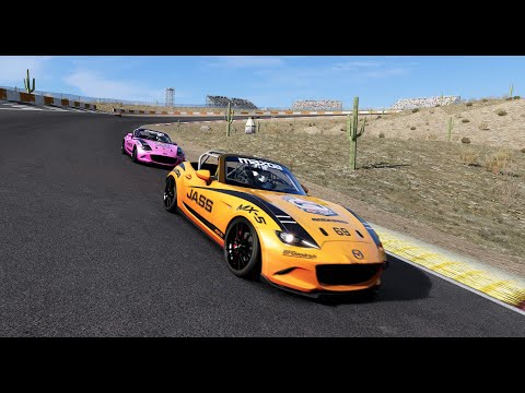 A.O.R. Sunday Fun Race 1 - Mazda MX5 CUP @Death Valley Raceway