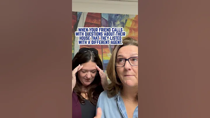 When your friend has questions about the house that they listed with another agent. #realtorlife