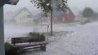 Unwetter 04.08.2013 Marienberg/Gebirge