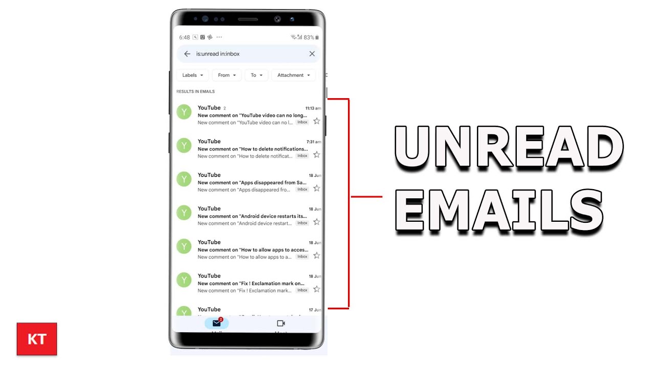 How To Find Unread Emails In Gmail Filter All The Unread Emails At