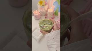 🥯🦢🤍🫐🎀 #matcha #cozygirl #skincare #aestheticvlog #homecafe #nightcore #girlynight