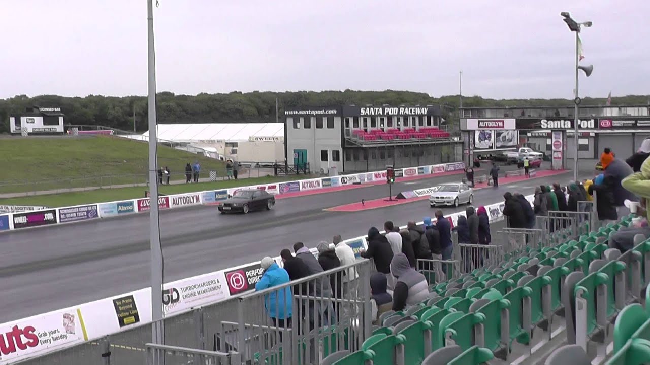 BMW E36 3 Series V E46 3 Series Drag Race