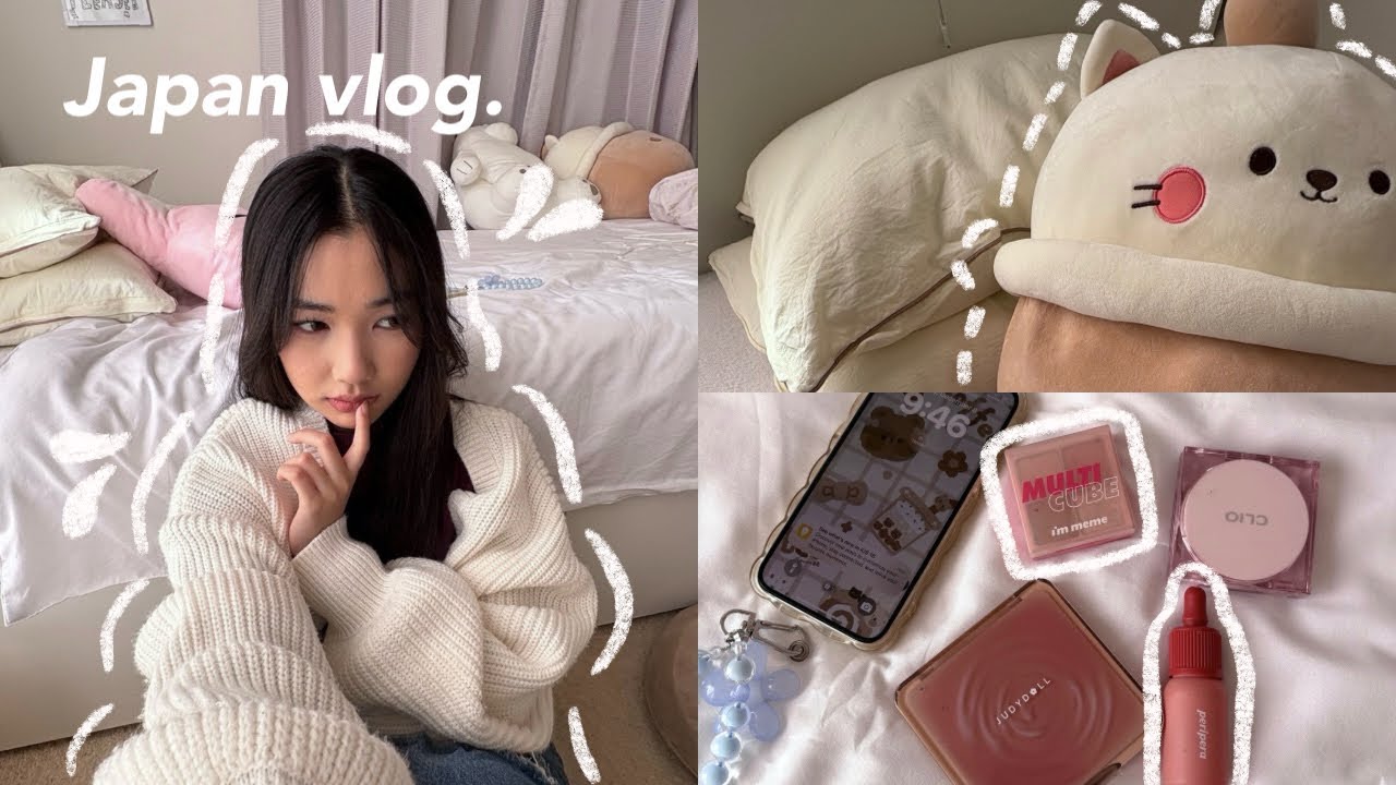 Japan Vlog ☁️ School, Exam, Illumination, Amusement Park, Yomiuri Land