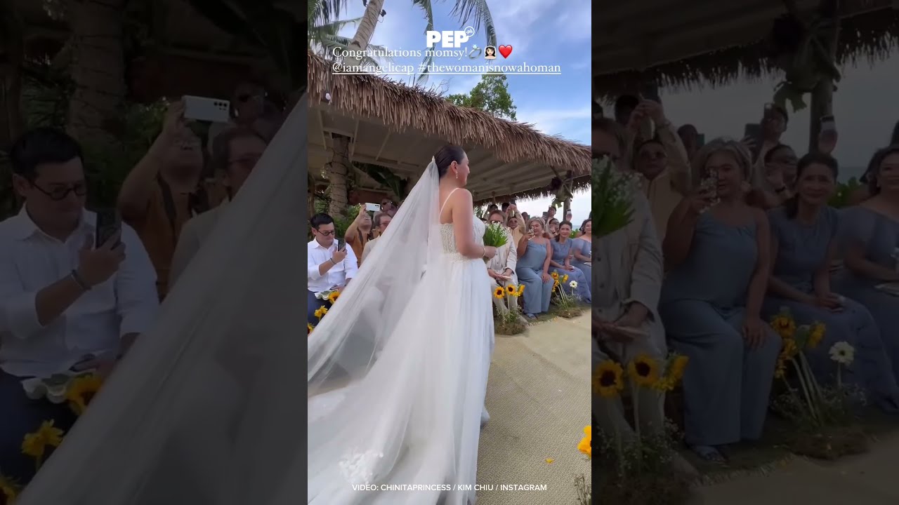 Angelica Panganiban walks down the aisle  PEP Hot Story  shorts