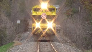 Virginian Heritage Unit Leads CP Sand Train with KCS, BNSF, & KCSM