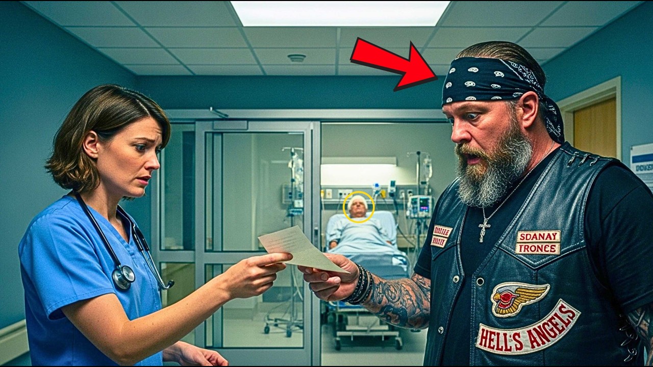 Nurse Slipped Biker a Note: "They Changed Your Father's Will Last Night" — What He Did…