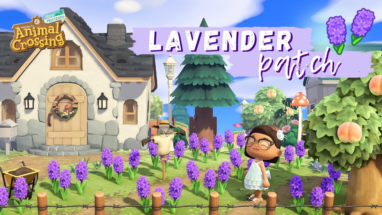 LAVENDER PATCH | House Exterior Speedbuild | Animal Crossing New Horizons