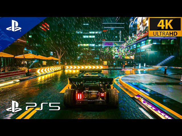 PS5) IS CYBERPUNK 2077 FINALLY GOOD?  Ultra High Realistic Graphics  Gameplay [4K HDR 60FPS] 