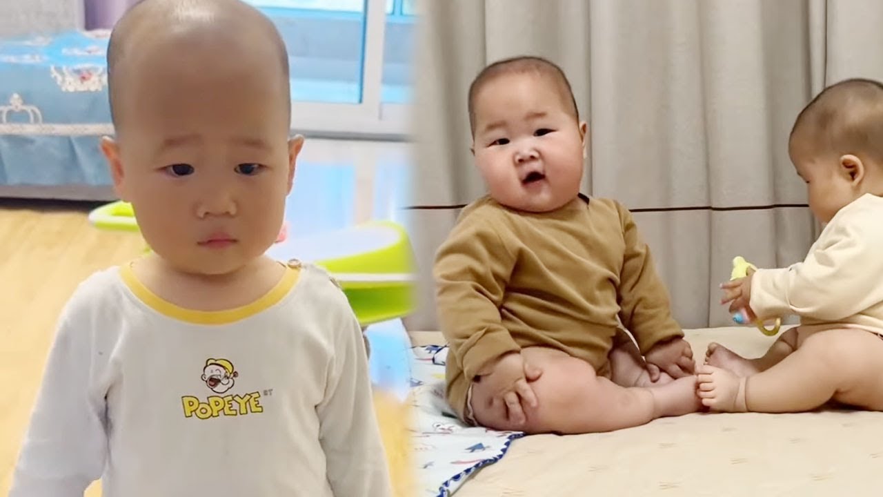 【超萌双胞胎】你不讲武德，拿上就跑是啥意思！【西西和柚柚呀】