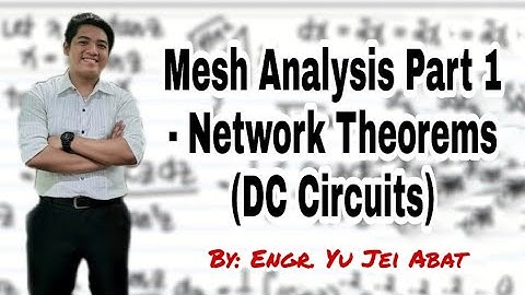 Mesh Analysis Part 1 - Network Theorems (DC Circuits)