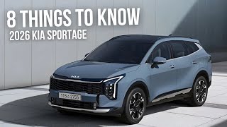 8 Things to Know About the 2026 Kia Sportage | SUV Review