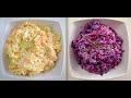 Cole slaw – ejtsd kolszló – saláta és lila cole slaw saláta - Az én alapszakácskönyvem