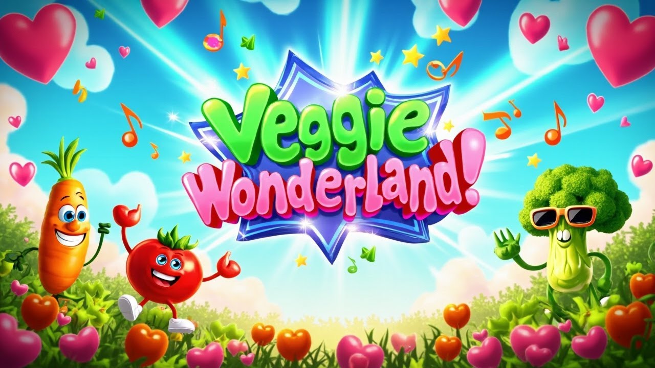 Veggie Wonderland 🥦🥕🌽 Learn about the different types of Vegetables while signing! 2025 New Song!