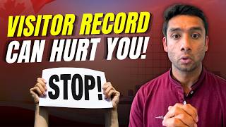 Watch this before applying for Visitor Record - Avoid this Mistake
