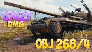 Obj 268/4 - 5 Frags 10.4K Damage - Iron! - World Of Tanks screenshot 4