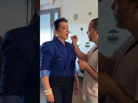 وجيهة الجندوبي في كواليس برنامج فكرة سامي الفهري 