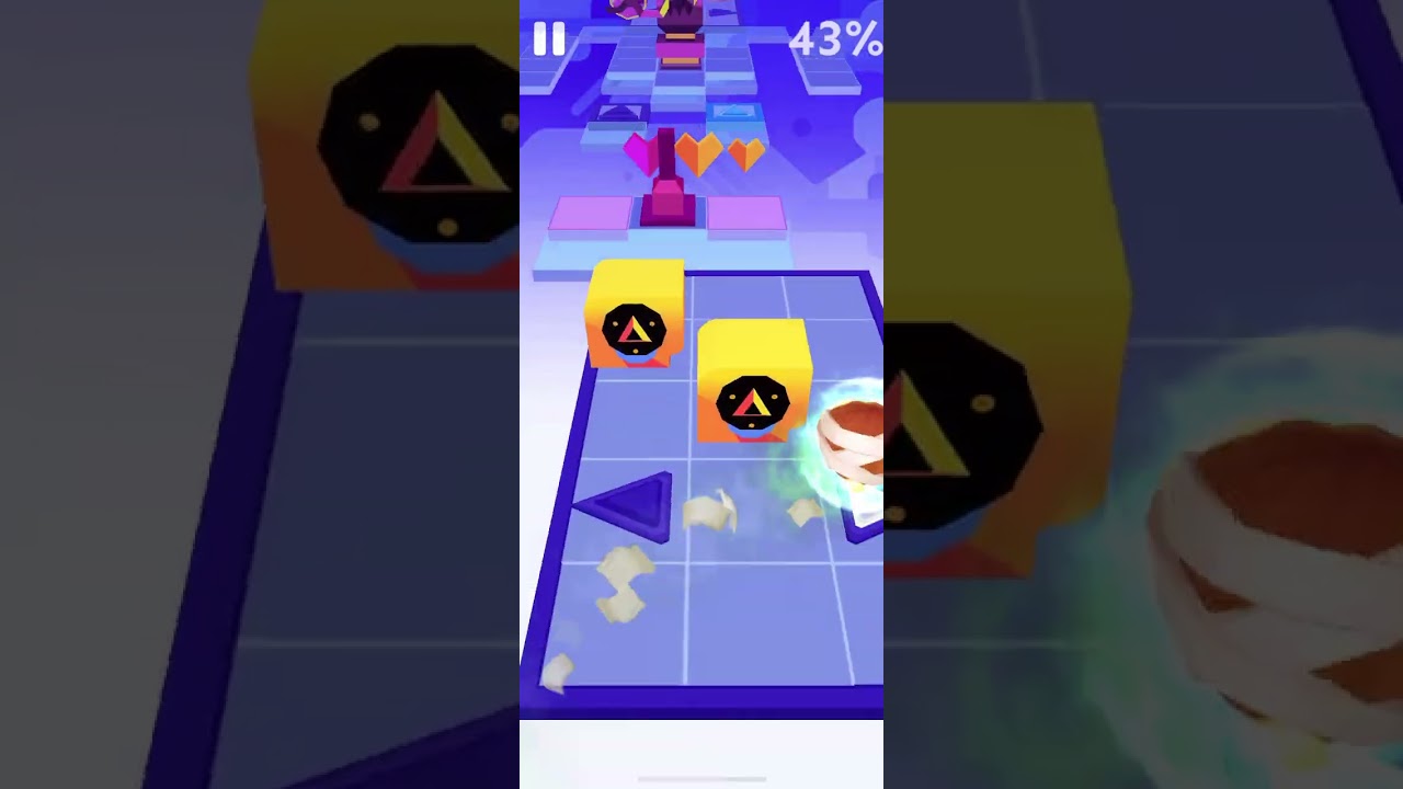 1 attempt on all 6 star levels in rolling sky