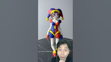 Nặn đất nặn Pomni xinh đẹp