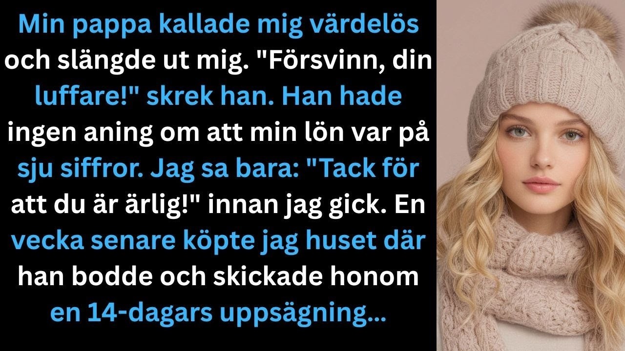 Jag stod i vardagsrummet när pappa såg rakt in i mina ögon och sa åt mig att försvinna. Jag var tjugofyra år. Han stod så nära att jag kände kaffelukten i hans andedräkt, och hans röst var...