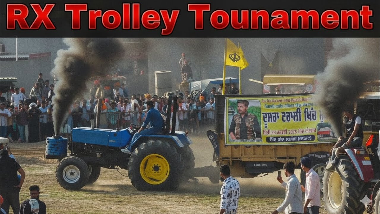 Rx trolley Tounament 💔🚜❤️ #nishudaswal #trolleytounament #rohitdeshwal 