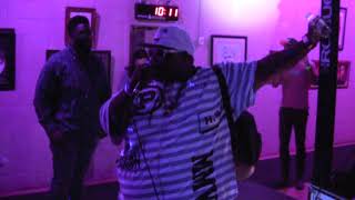 Big J The Frothy Main & LZRKMMNDR freestyle on October 7, 2017 at Visionary, Gainesville, FL