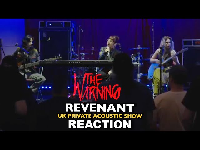 Brothers REACT to The Warning: Revenant (UK Acoustic 2023) class=