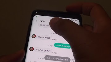 Samsung Galaxy S9: How to Use Text Message Quick Respsonses