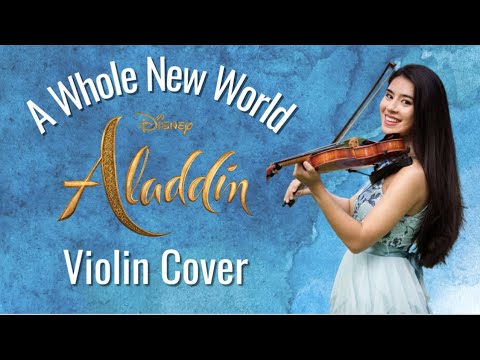 A Whole New World - Aladdin (Violin Cover + Sheet Music by Kimberly Hope)