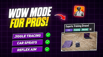 Secret Wow Mode for Aim Training in BGMI 🔥 Improve Hipfire, Car Sprays & Recoil Control