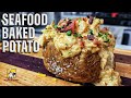 Seafood Baked Potato