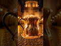 Giant Turkish Coffee Cezve Overflow in Galata – Surreal ASMR Boil ☕💥