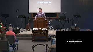 Quest to Maintain Proper Conduct as Child of God - Pt 1 1 Pet 1 13-21 22 Brice Holbrook