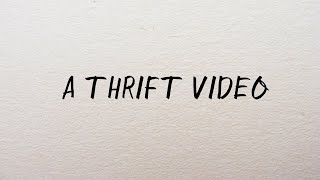 a thrifty video (mystery boxes, digital thrifting, and more)