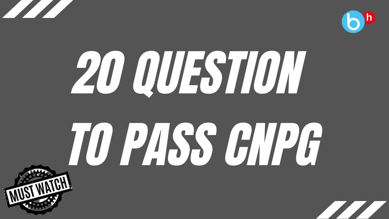 How to Pass/Score CNPG in 3-4 days | Sem 3 Electrical | Mumbai University