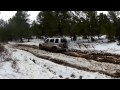 SNest KJ Off Road at Evia with Mud and Snow January 2017