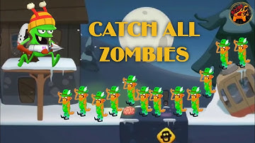CATCH ALL ZOMBIES on the SNOW MAP | ZOMBIE CATCHERS