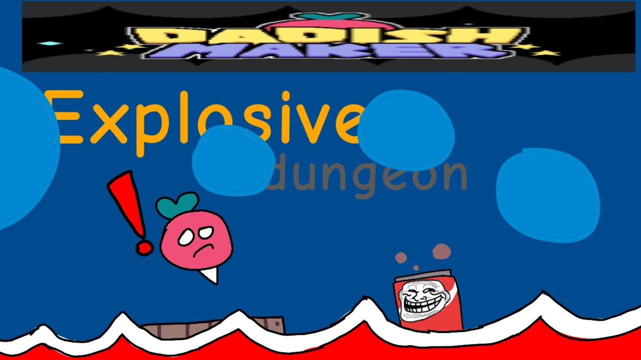 Explosive dungeon (a level in dadish maker by me)