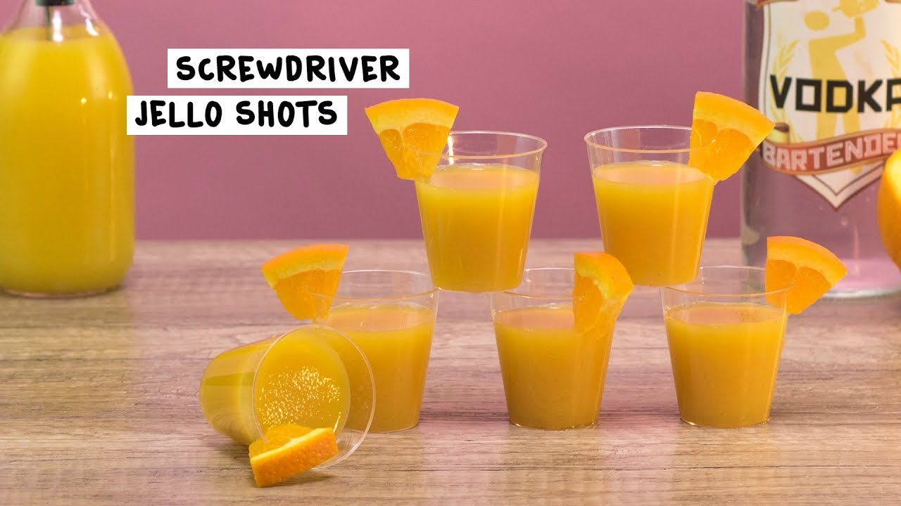 mimosa jello shots