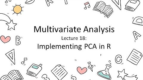 Implementing PCA in R