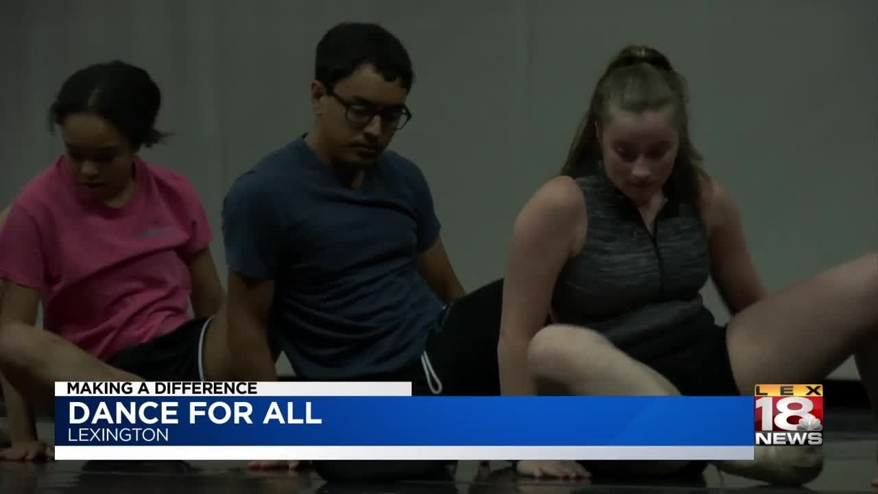 Making a Difference: Dance For All newspaper mockup