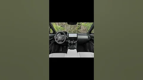 2023 Toyota BZ4X full review |Toyota bZ4X driving REVIEW with AWD and winter range test! #shorts